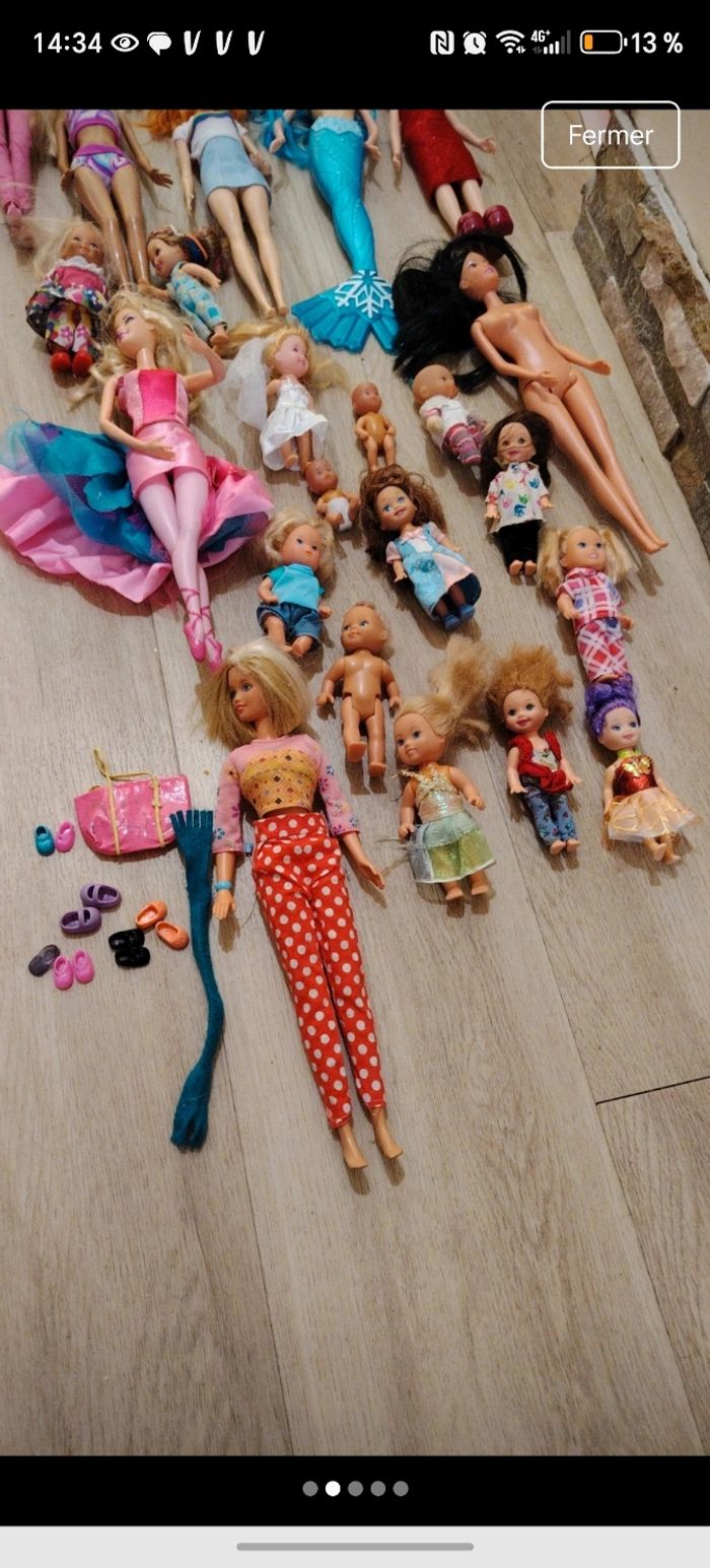 Lot barbie - photo numéro 2