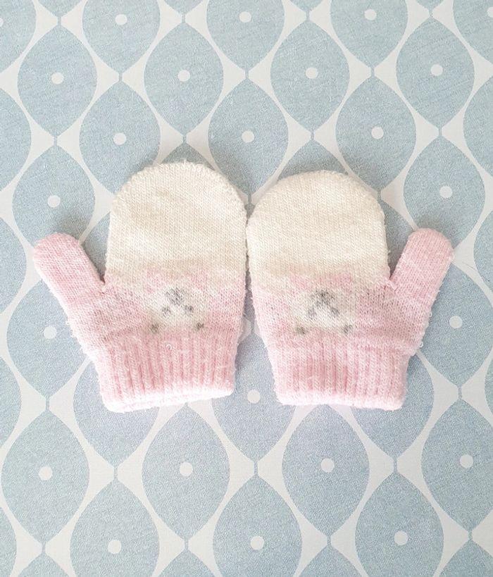 Gants bebe fille - photo numéro 2