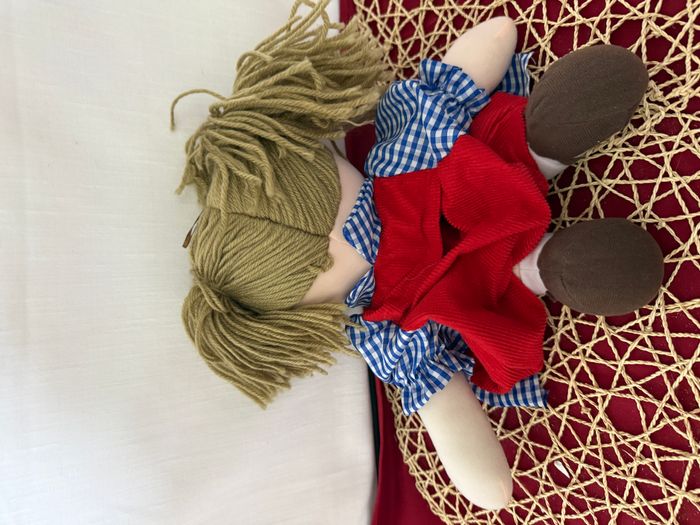 poupée de chiffon porte pyjama hauteur 50CM - photo numéro 2