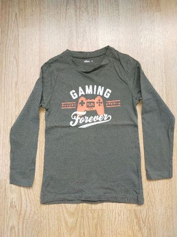 Sweat léger kaki Gaming Gémo
