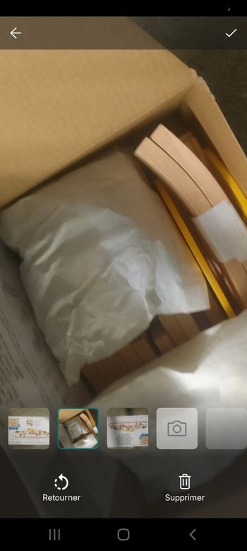 First wooden train