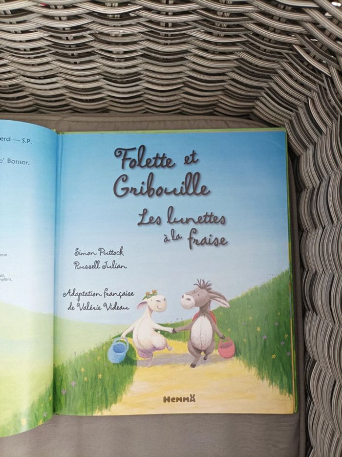 Joli livre "Folette et Gribouille" - photo numéro 3