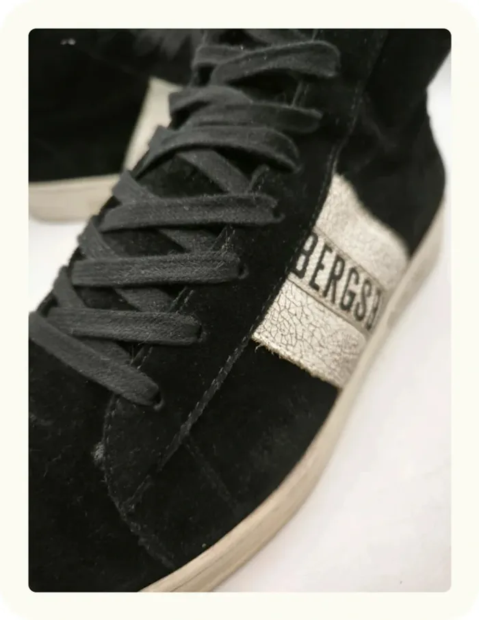Baskets montantes effets daim Bikkembergs Taille 42 - photo numéro 2