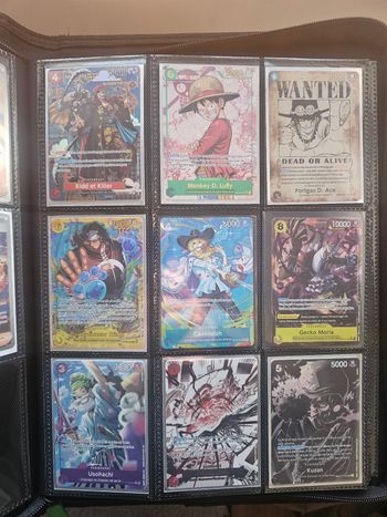 Lot de carte One Piece