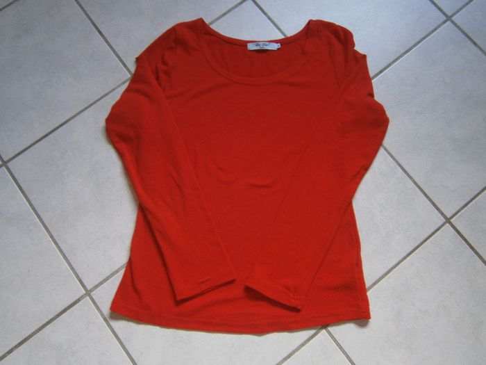 Sous-pull rouge FOR HER Taille XL