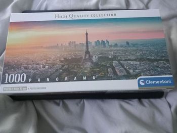 Puzzle panorama 1000 pièces Clementoni Paris neuf sous blister