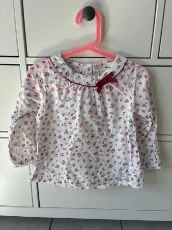 Chemise à fleurs