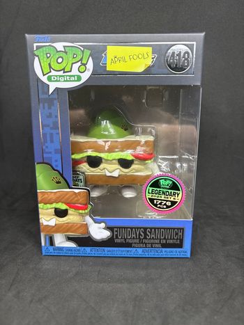 Funko pop April fools 418 fundays sandwich 1776 pieces 