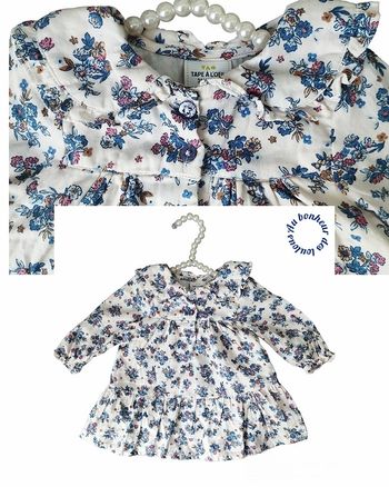 3 mois robe tape a l oeil