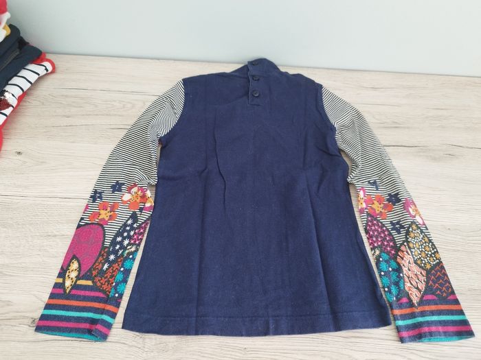 Tee-shirt manches longues fille 8 ans - photo numéro 2