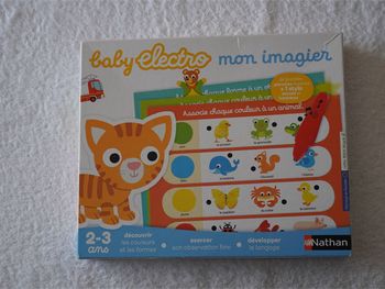 Jeu Baby électro "Mon imagier" Nathan pour enfants (2-3 ans)