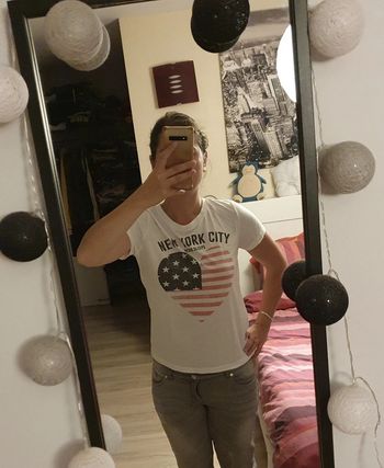 T-shirt New-York Citroën Cœur women only T1