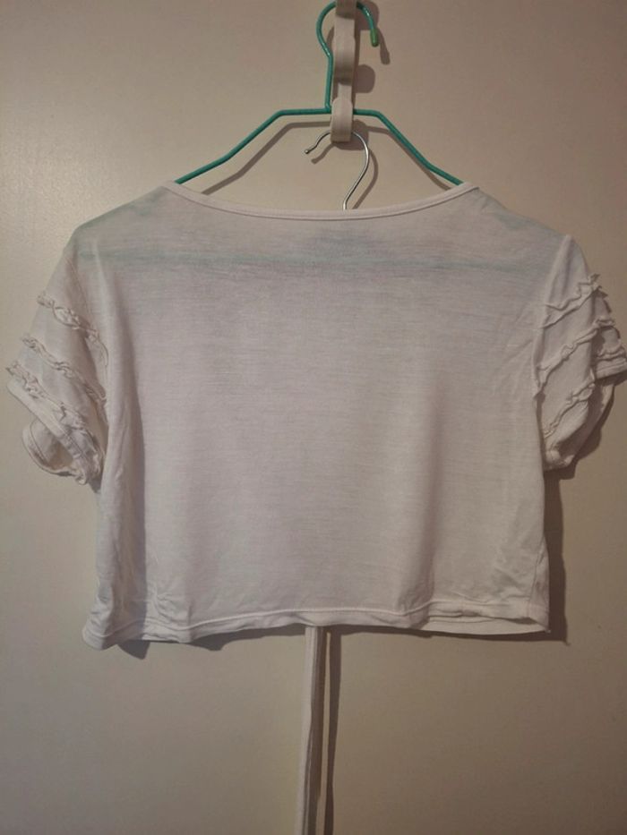 Bolero blanc manches courtes - photo numéro 5