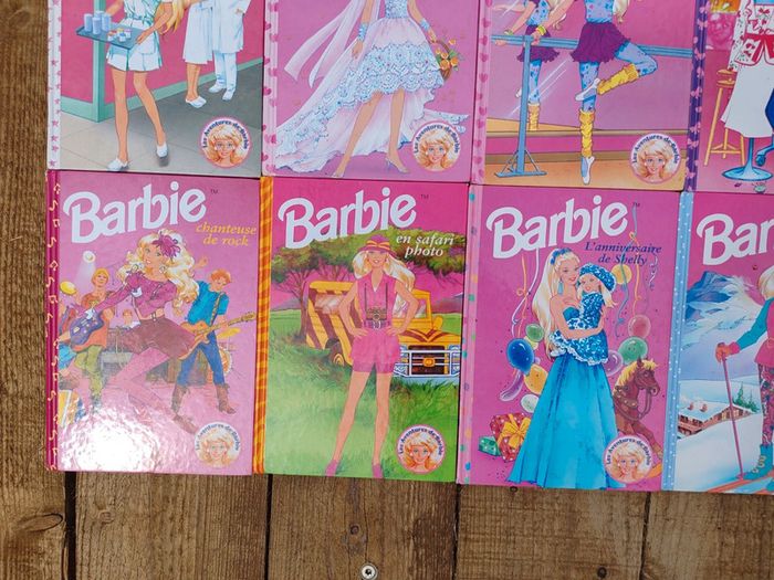 Lot de 9 livres vintages - les aventures de barbie - photo numéro 3