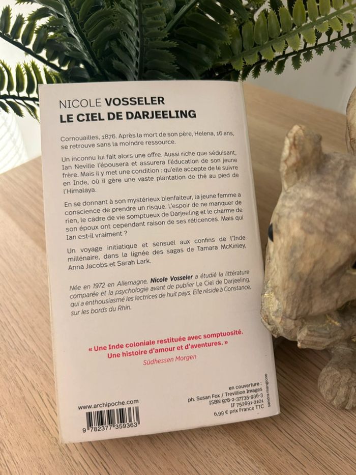 Livre Le ciel de Darjeeling - photo numéro 2