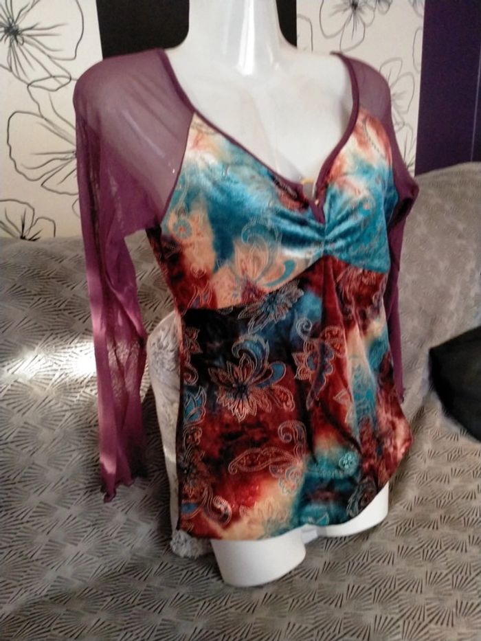Haut Slova velours T :2 neuf