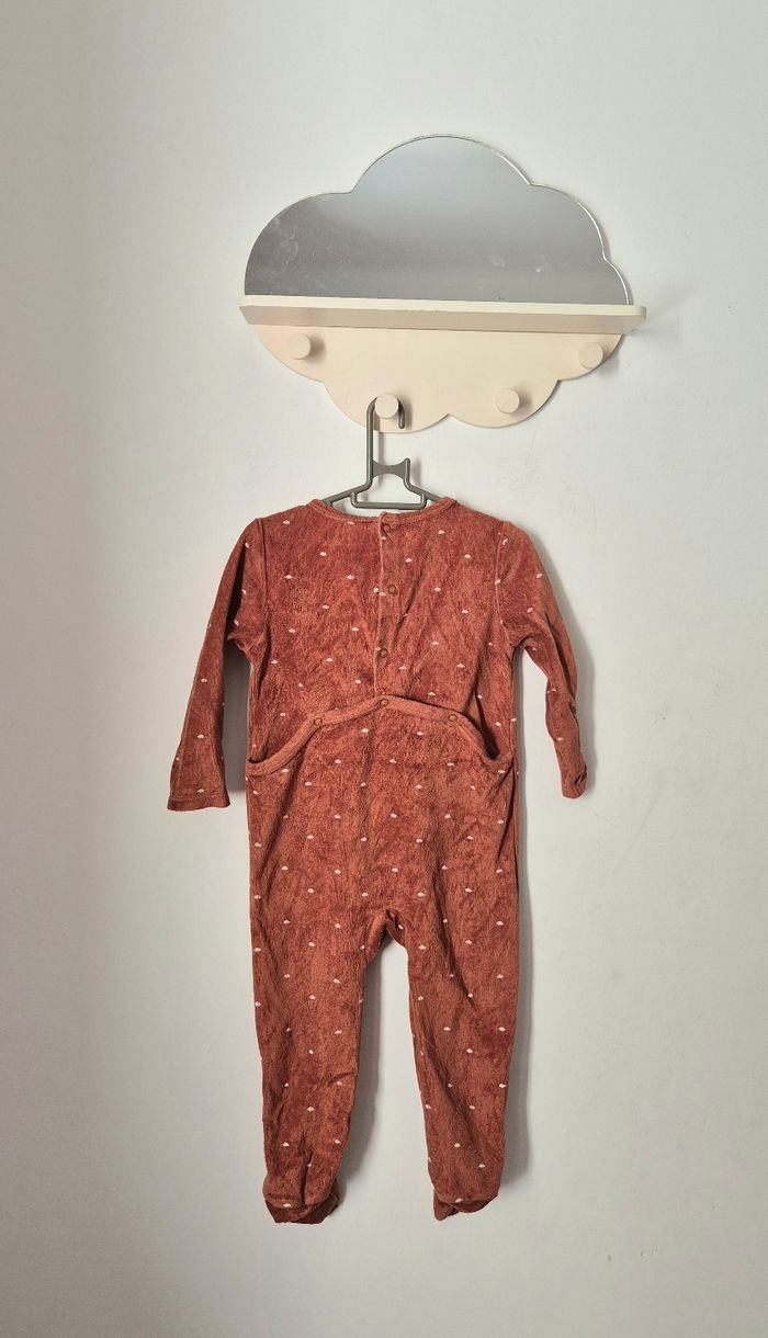 Pyjamas 1 pièces velours * Gémo * - photo numéro 3