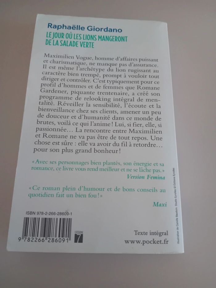 Livre "le jour où les lions mangeront de la salade verte" - photo numéro 2