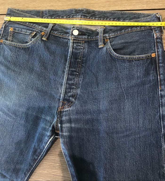 Jean 501 »Levi’s »bleu marine - photo numéro 8