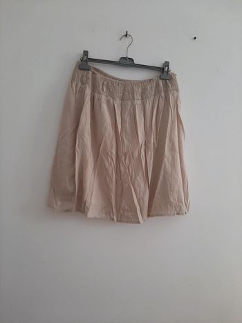 Jupe beige