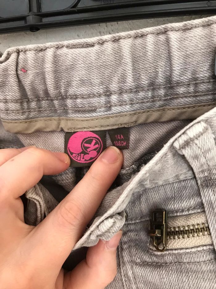 Jean gris clair - photo numéro 3