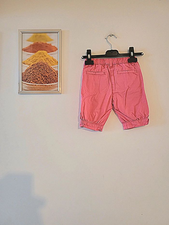 Joli pantacourt rose obaibi Taille 12 mois - photo numéro 5