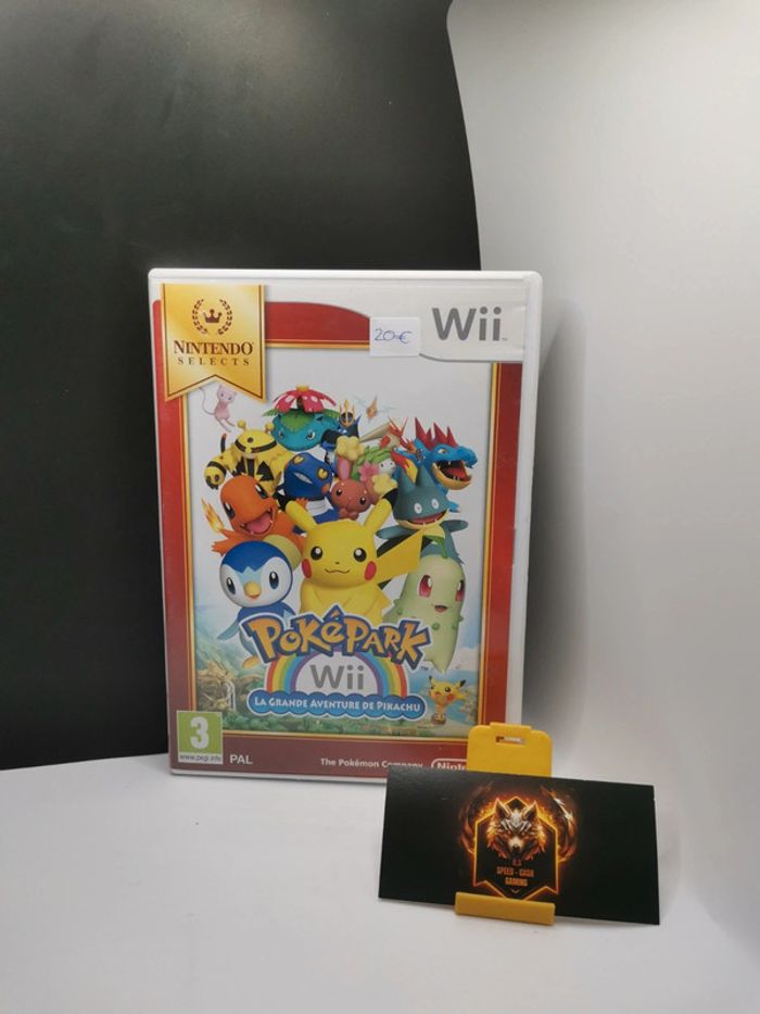 Jeu wii pokemon la grande aventure de Pikachu