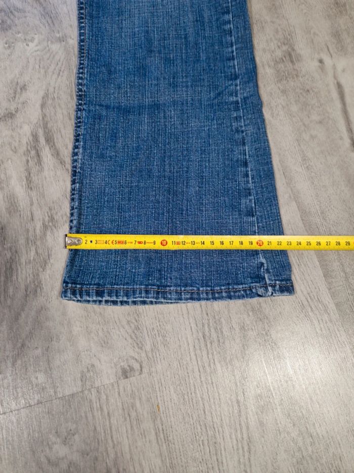 Jeans Riders By Lee Vintage Coupe Evasé Bleu Taille 2XL Femme - photo numéro 13