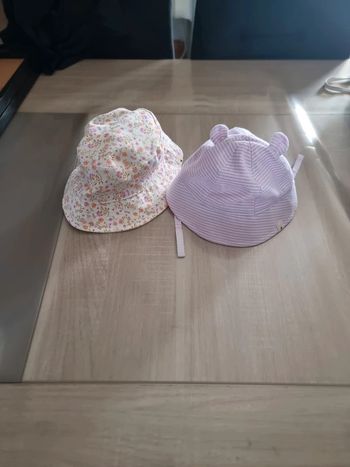 Lot de 2 chapeaux