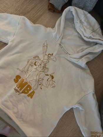 Lot 2 sweats à capuche Disney