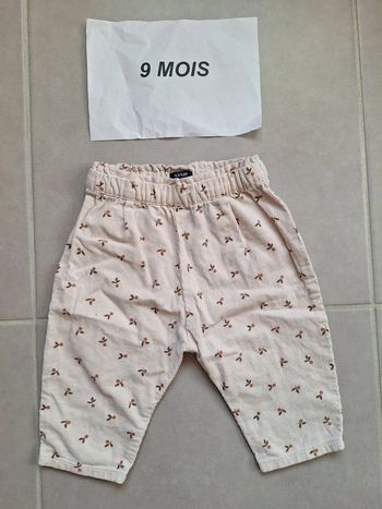 Pantalon kiabi 9 mois
