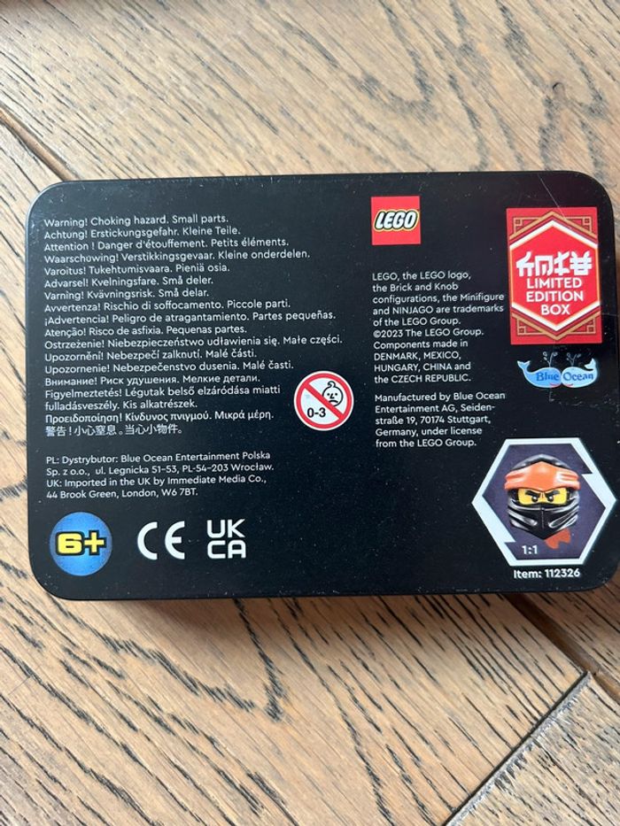 Boîte Lego Ninjago - photo numéro 2