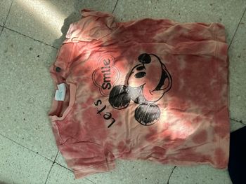 T shirt rouge Mickey 