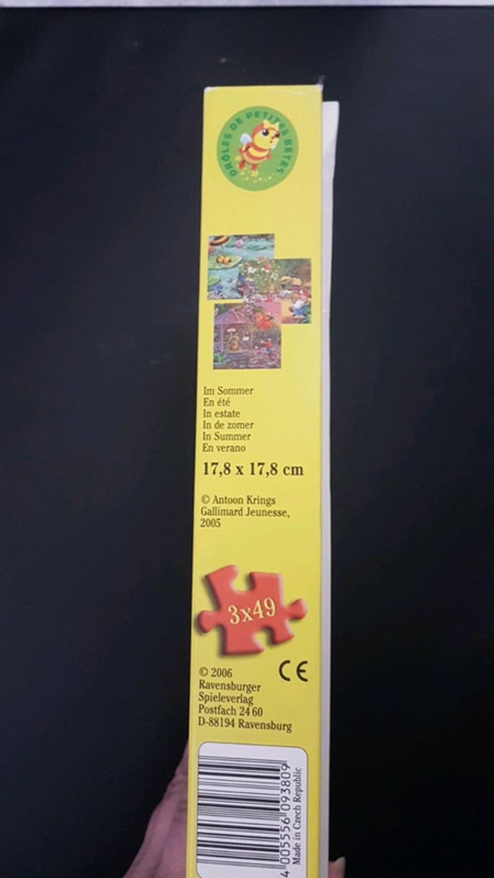 Puzzle Drôles de petites bêtes 2×49 pièces - photo numéro 4