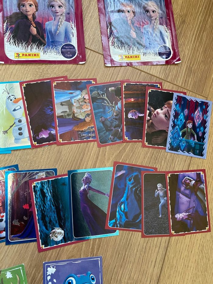 Lot de cartes panini Disney reine des neiges - photo numéro 5