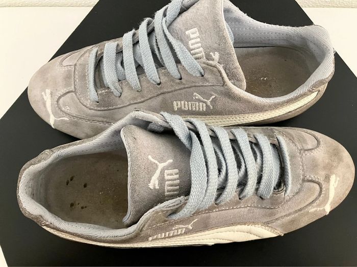 Puma Speedcat OG ‘Grey-Sky Blue’ / White - photo numéro 5