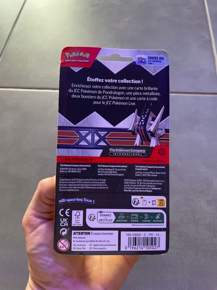 Duo pack pondralugon 2 boosters (EB10+Ev1 ) - photo numéro 2