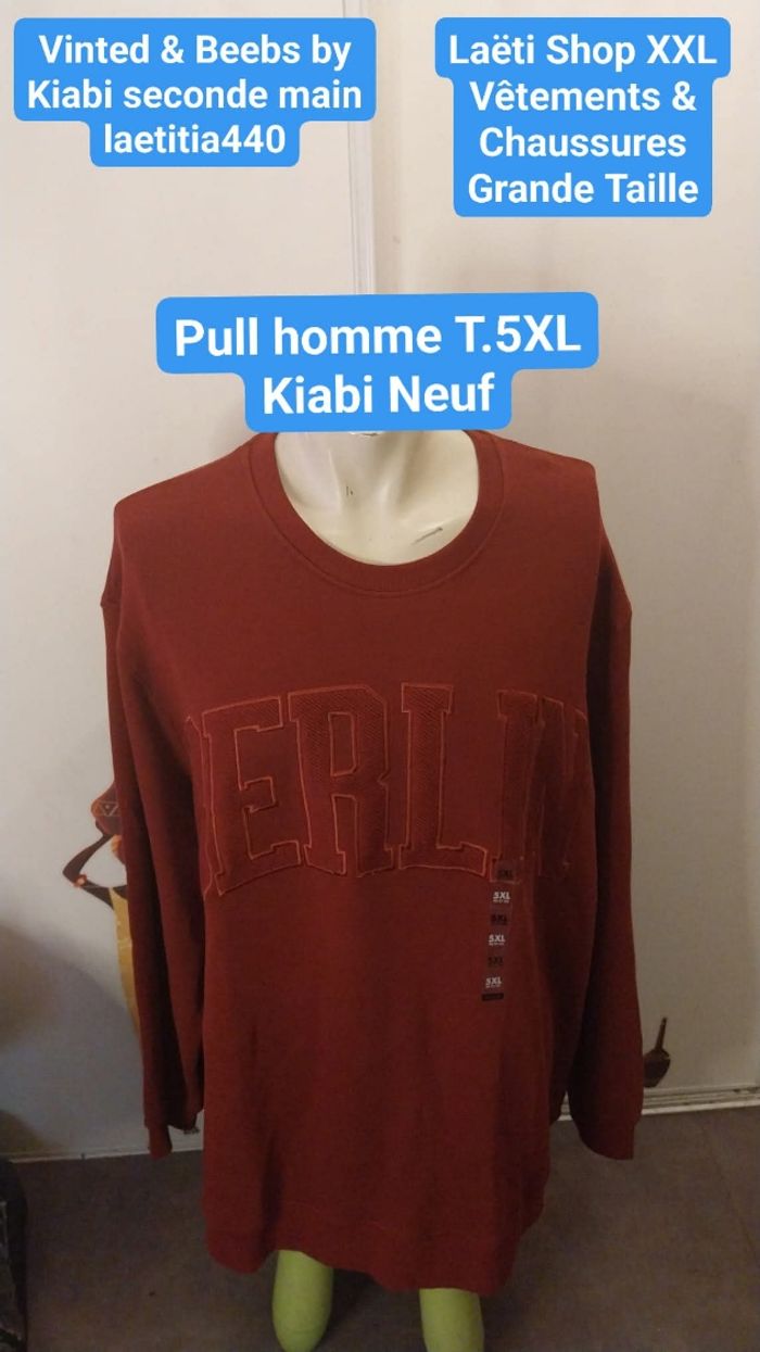 Pull homme T.5XL Kiabi