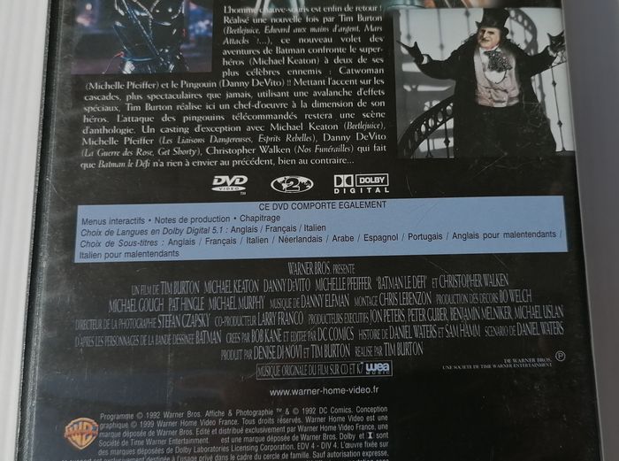 Dvd Batman Le Défi. - photo numéro 5