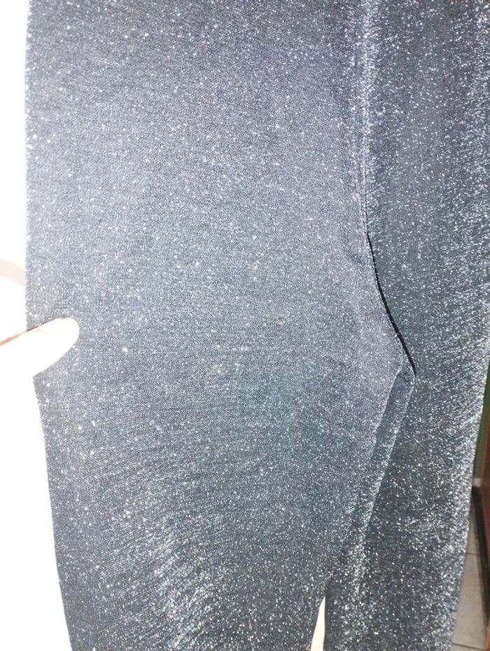 Combinaison femme taille xxs Pimkie noir pailleté - photo numéro 4