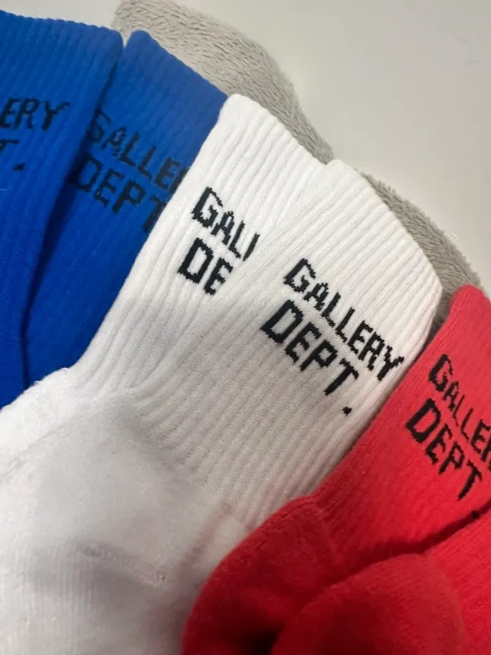 Lot 3 paires de chaussettes gallery dept bleu rouge et bleu - photo numéro 3