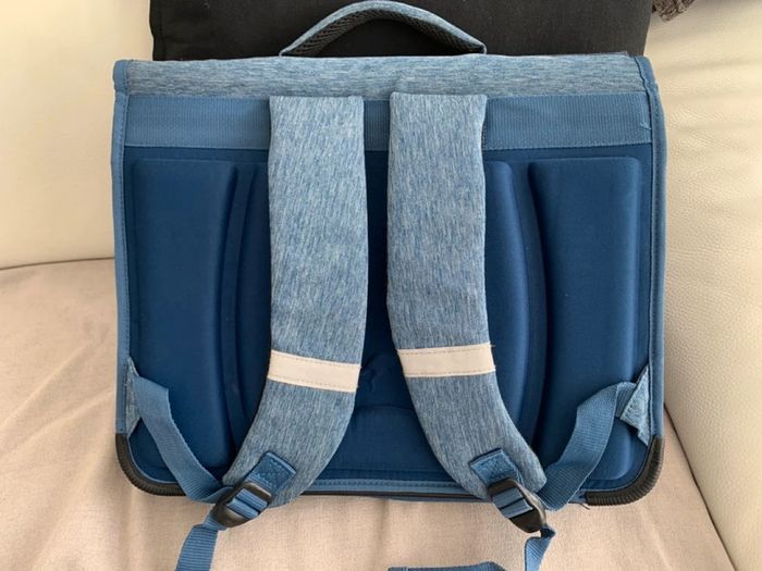 Cartable neuf, coloris jean's - photo numéro 2