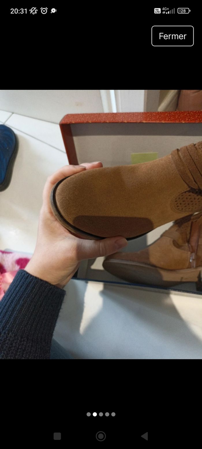 Bottine t 37 - photo numéro 2