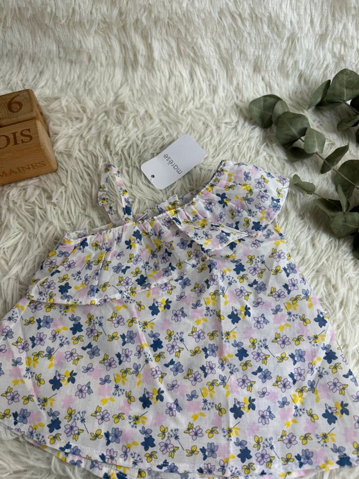 Ensemble top et short Marese taille 6 mois - photo numéro 3