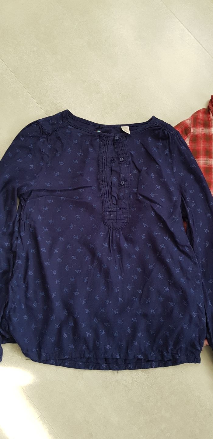 Lot 2 blouses okaidi 12 ans - photo numéro 2