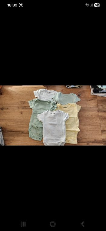 Lot 3 mois garçon été 