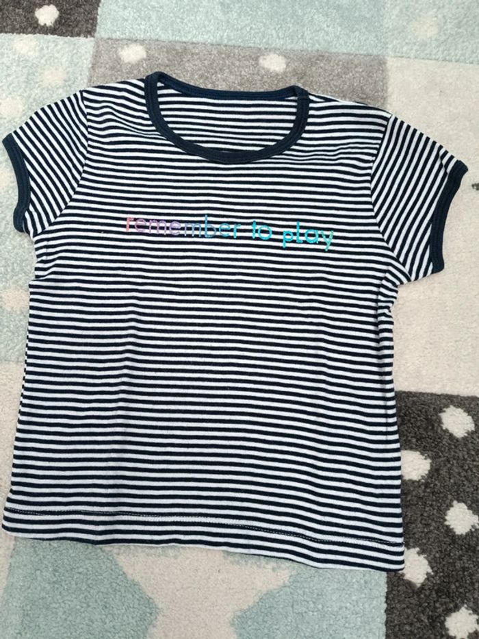 T-shirt manches courtes 2 ans