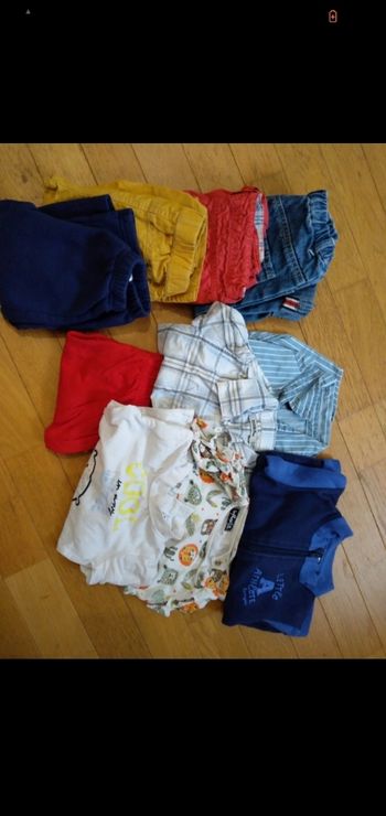 Lot vêtements garçon