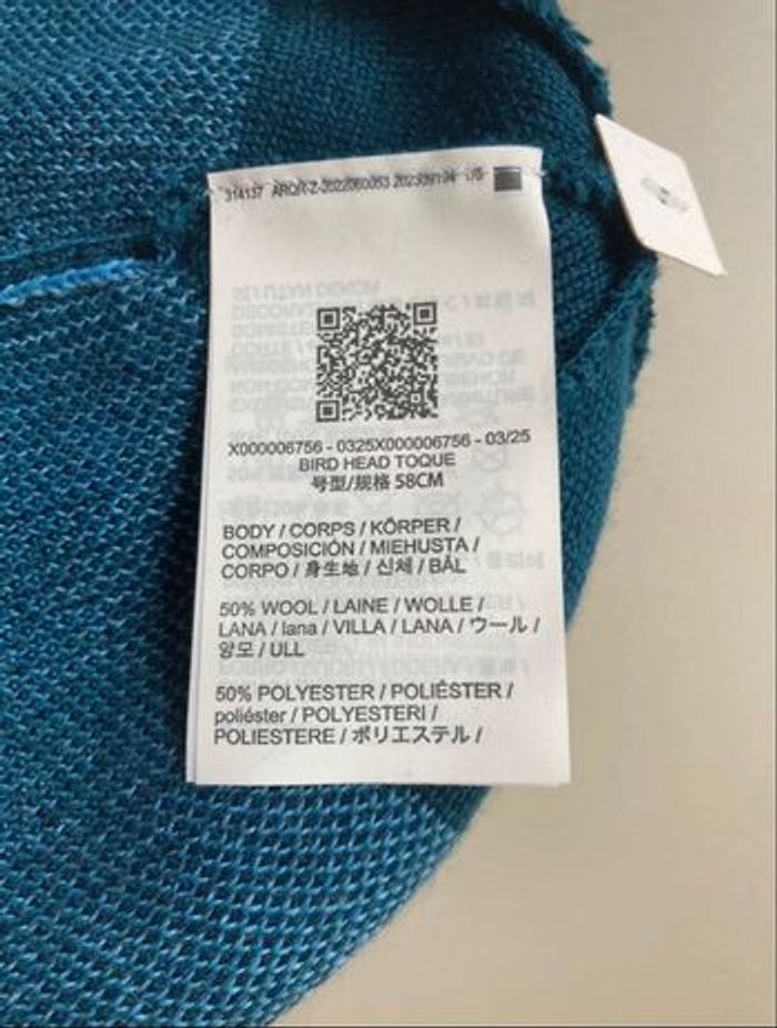 Bonnet Arc'teryx Bird Head Nightscape/ Glacial bleu - neuf - photo numéro 2