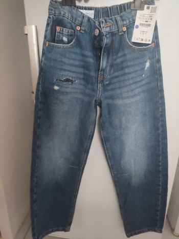 #kytie11ansfille. Jeans baggy fit taille 11/12 ans de marque Zara